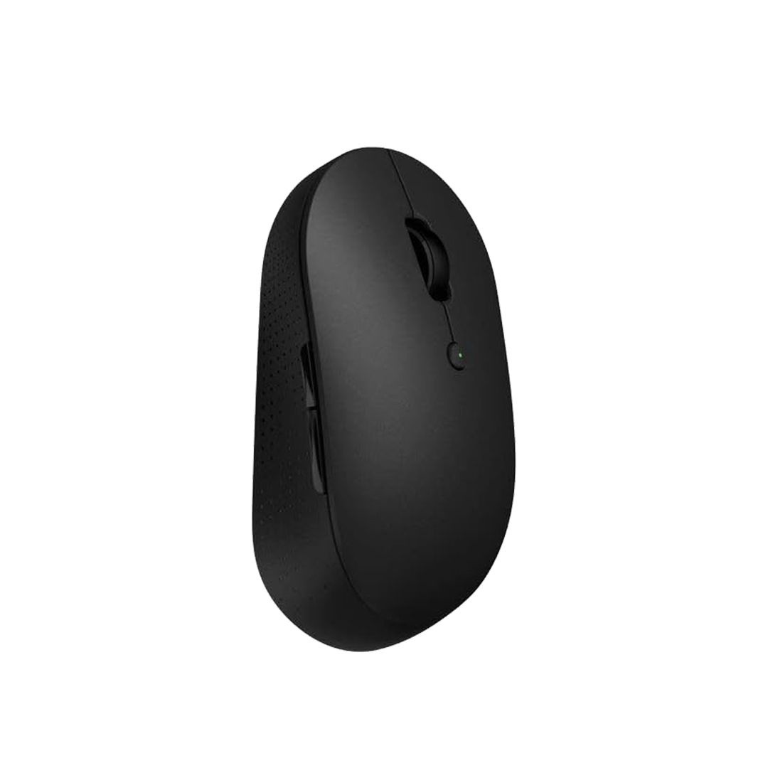 ماوس لاسلكي مزدوج الوضع من Xiaomi إصدار صامت - أسود ماوس لاسلكي مزدوج الوضع من Xiaomi إصدار صامت - أسود